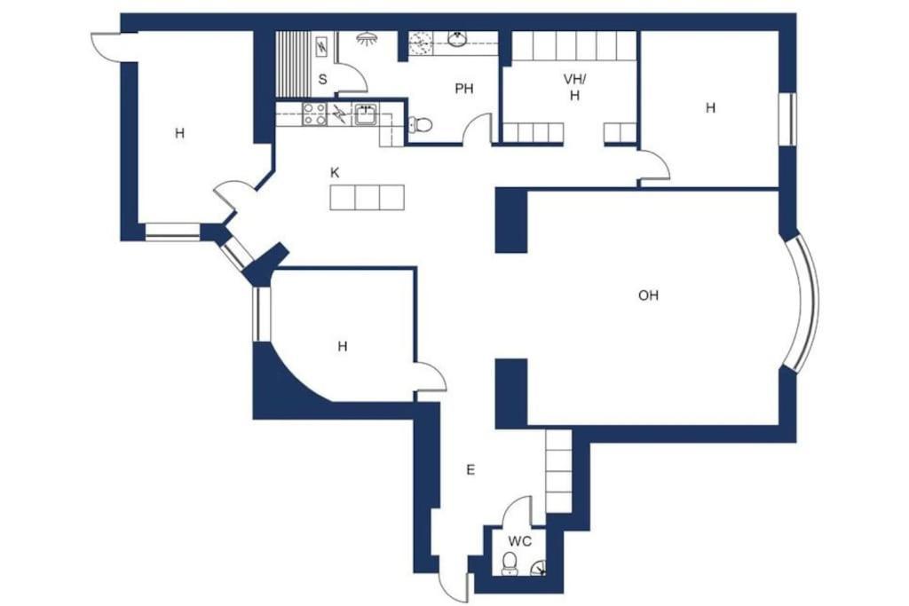 2Ndhomes Stunning 126 M2 3Br Apartment With Sauna In Helsinki City Center Exterior photo